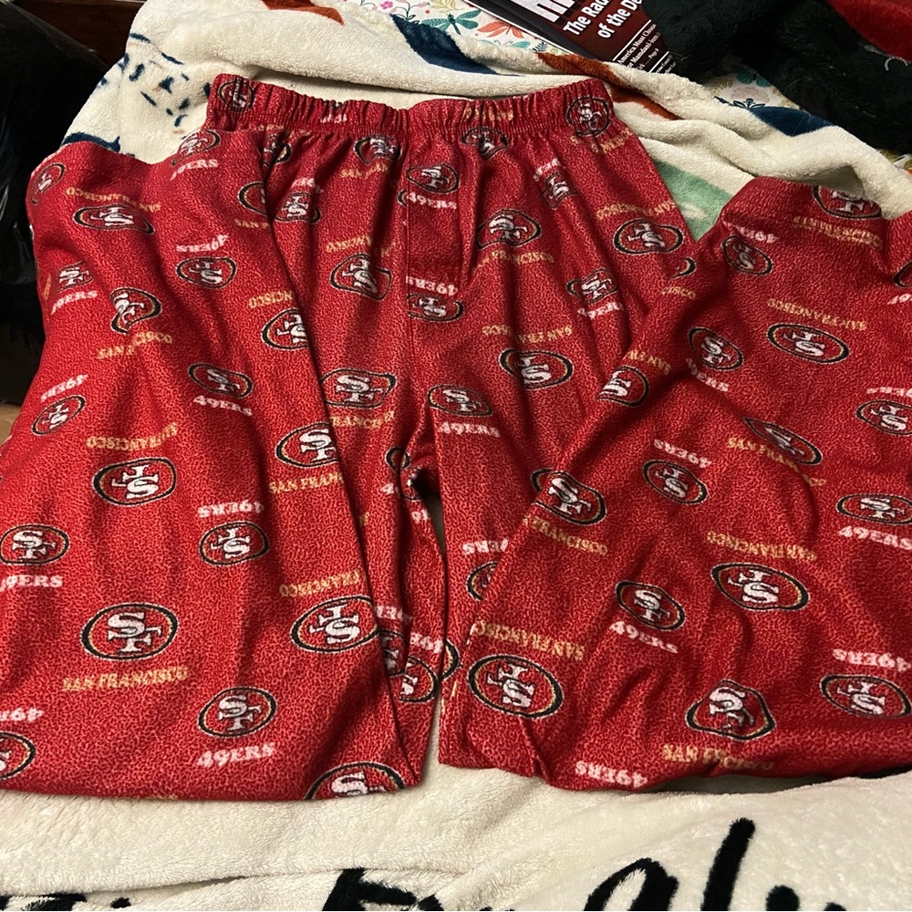 NFL Team Apparel Youth Red Sweatshirt